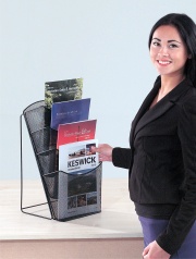 Mesh Countertop Literature Dispenser